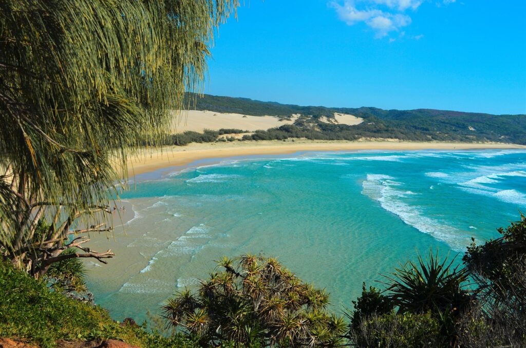K'Gari beach