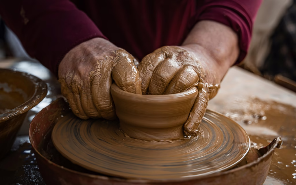skillcation travel pottery workshop for women